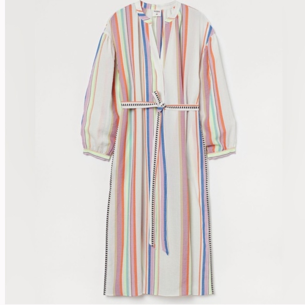H&M × Lemlem Kaftan Dress Colorful - Picture 9 of 13